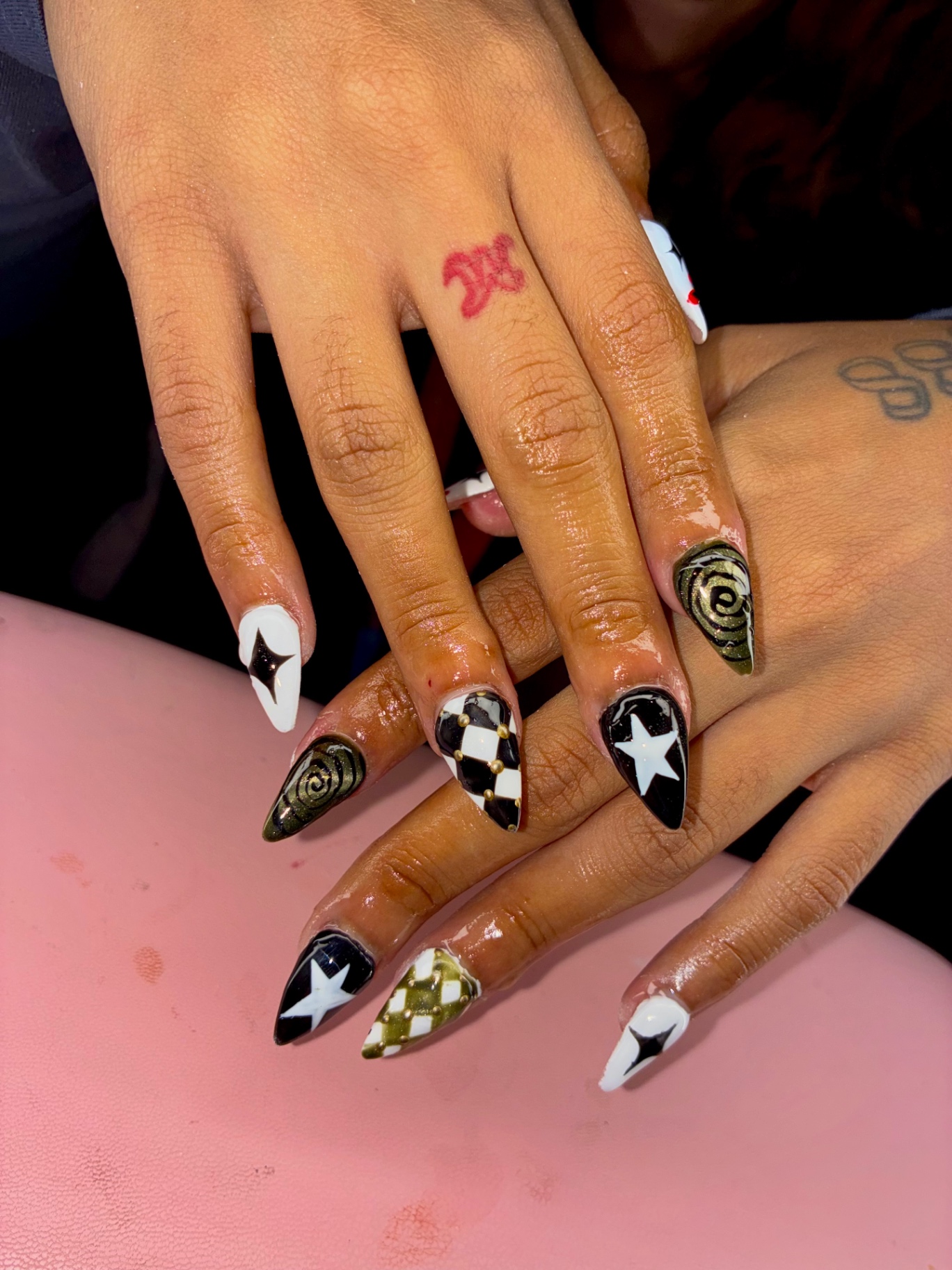 Checkers & stars